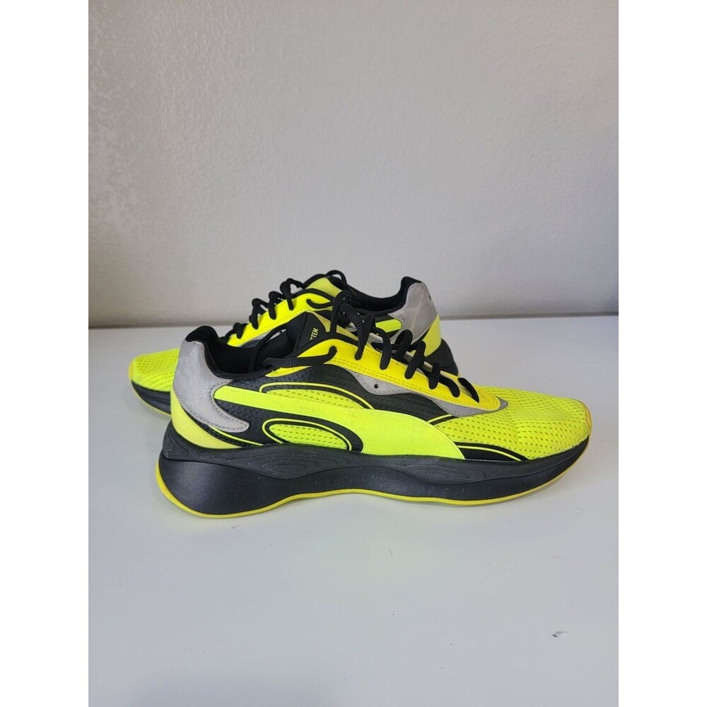 PUMA RS System 373170-01 Men’s Size 9 Yellow Black Gray Athletic Sneakers
